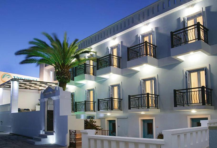 Virginia Hotel Tinos Bagian luar foto