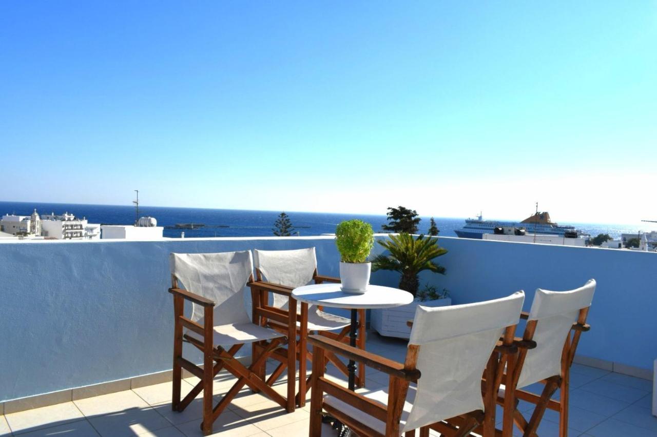 Virginia Hotel Tinos Bagian luar foto