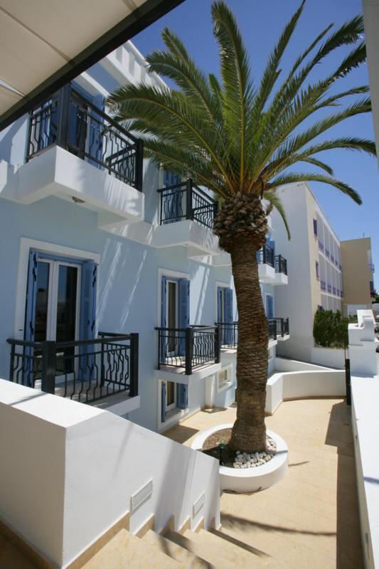 Virginia Hotel Tinos Bagian luar foto